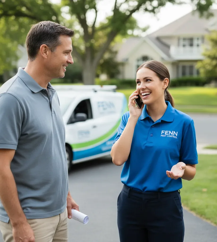 Fenn Pest Control customer support in Russellville
